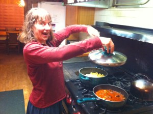 Pasta: good. Hairdo: bad.