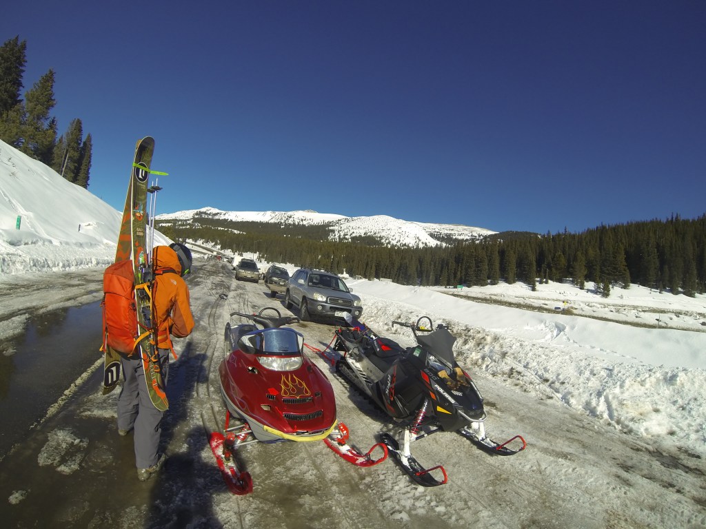 Let the good times roll (with Marcus, left Princess, center, and Snowflake, right). 