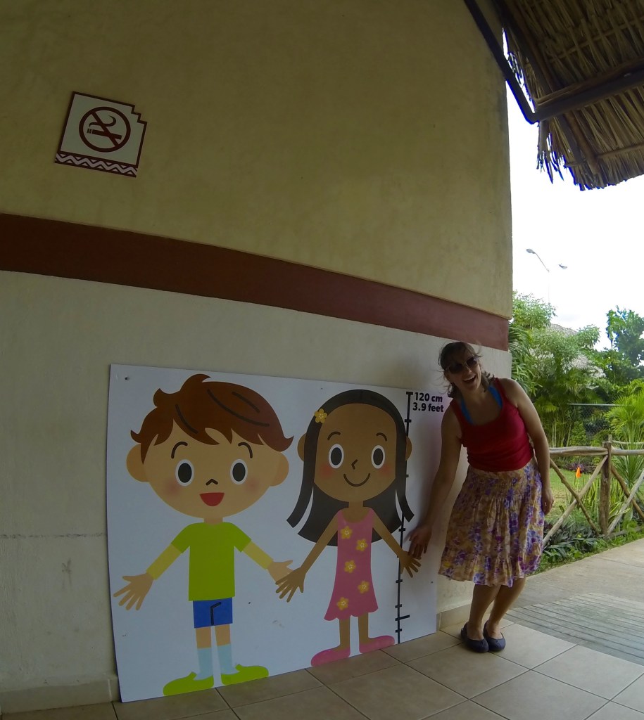 Looks like I'm tall enough to enter the cenote...