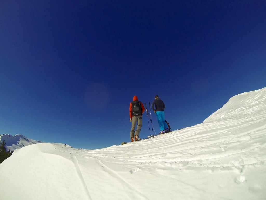 And then it felt like we were on top of the world!