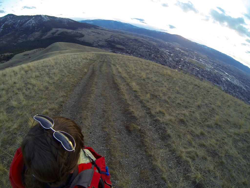 Sunset over Missoula.