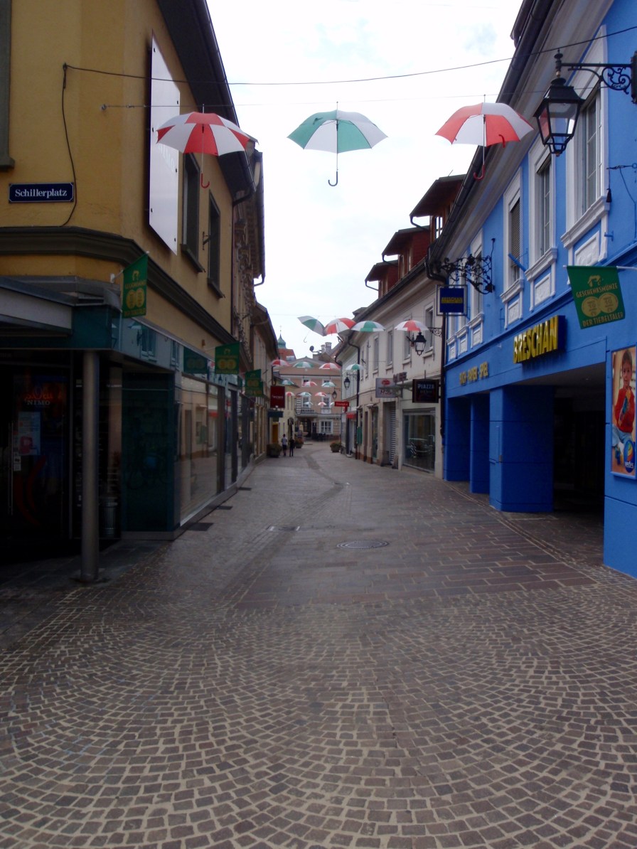 Cloudy with a chance of umbrellas.