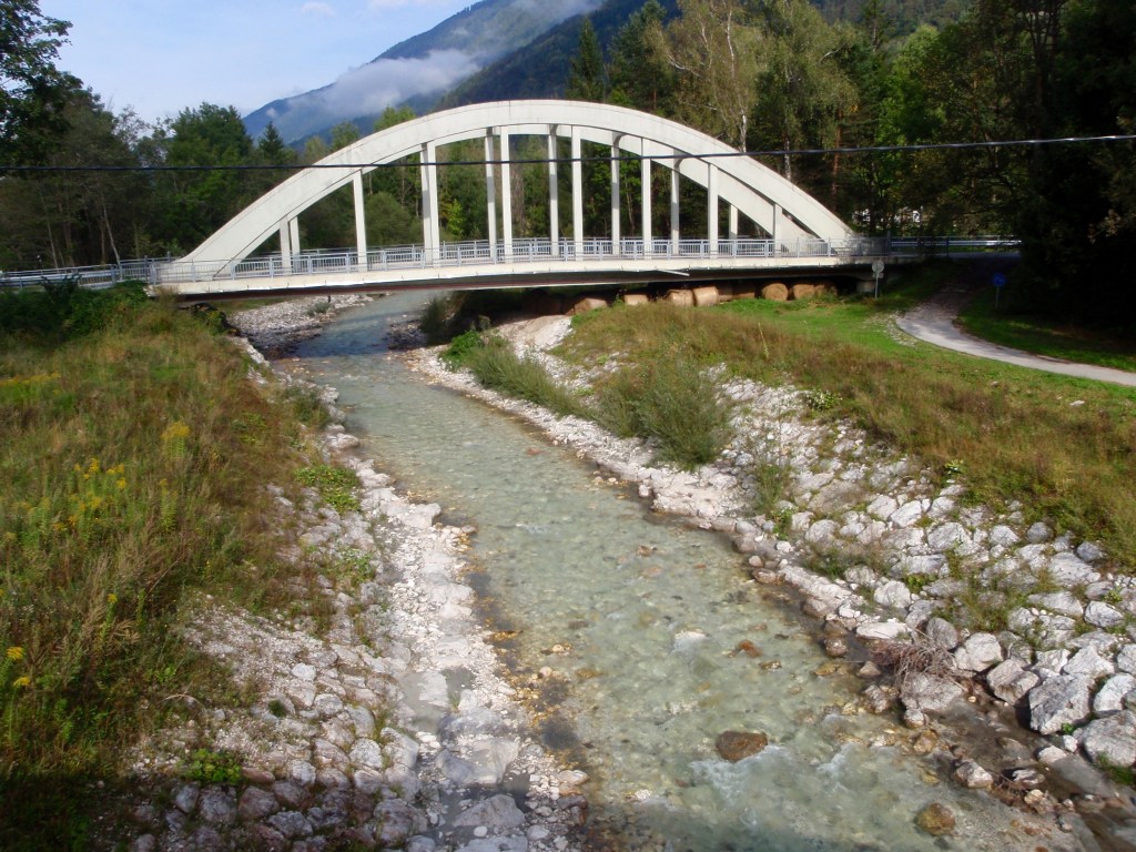 Bridge over untroubled waters.